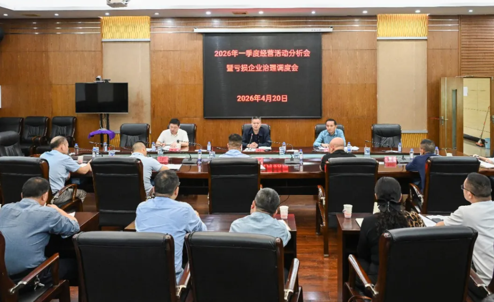 丰矿集团召开一季度经营活动分析会暨亏损企业治理调度会